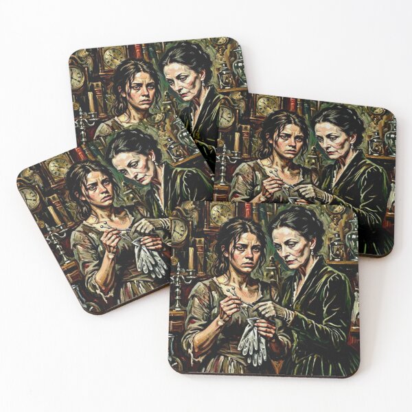 Item preview, Fingersmith: A Curious Scheme - Victorian Gothic Art Poster designed and sold by Art's Diner.