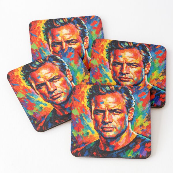 Item preview, Bold pop art Marlon Brando designed and sold by AndreBarnard.