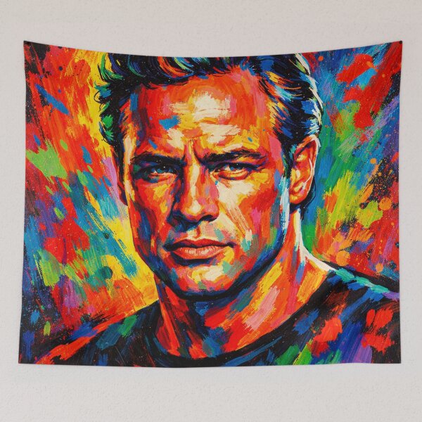 Item preview, Bold pop art Marlon Brando designed and sold by AndreBarnard.