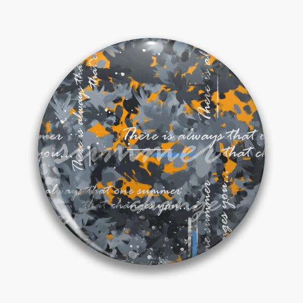 Item preview, That One Summer - Nostalgic Abstract Grunge Typography Pattern designed and sold by P-Design-Lab.