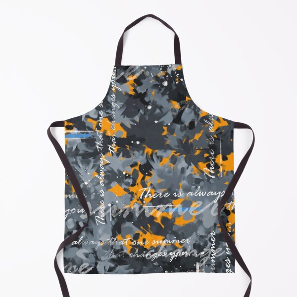 Item preview, That One Summer - Nostalgic Abstract Grunge Typography Pattern designed and sold by P-Design-Lab.