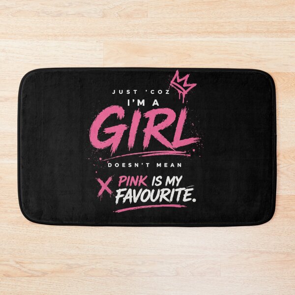 Item preview, Just Coz I’m a Girl Statement Tee designed and sold by StoryInCode.