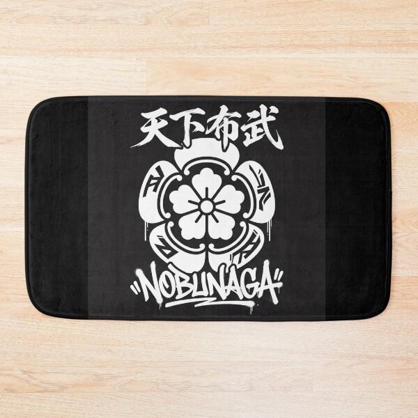 Item preview, Oda Nobunaga Tenka Fubu Japanese Samurai Warlord Graffiti Streetwear Kamon Crest designed and sold by TokyoInkClub.