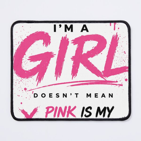 Item preview, Just Coz I’m a Girl Statement Tee designed and sold by StoryInCode.