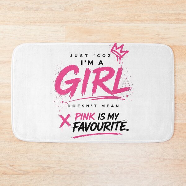 Item preview, Just Coz I’m a Girl Statement Tee designed and sold by StoryInCode.