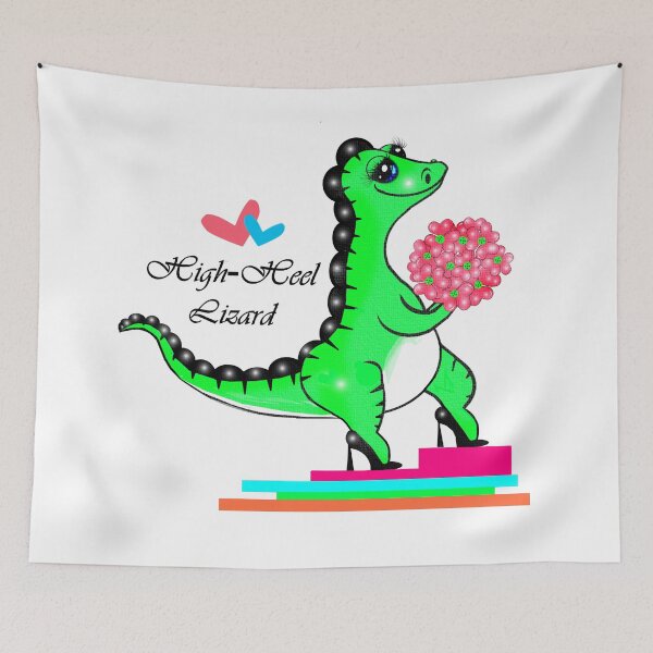 Item preview, High‑Heel Lizard designed and sold by Shirley cute art .