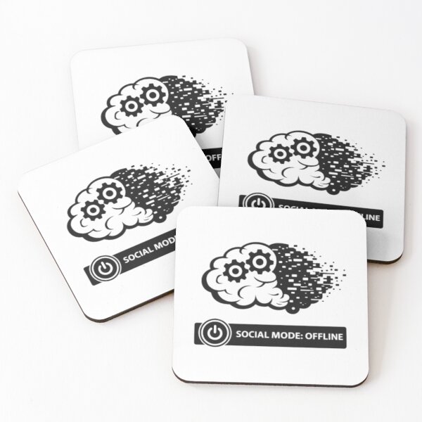 Item preview, Social Mode Offline Brain Low Energy designed and sold by MS-DesignArt.
