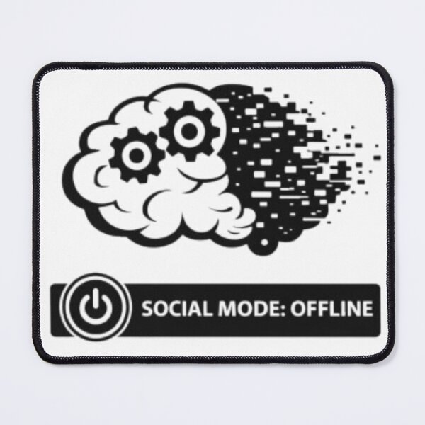 Item preview, Social Mode Offline Brain Low Energy designed and sold by MS-DesignArt.