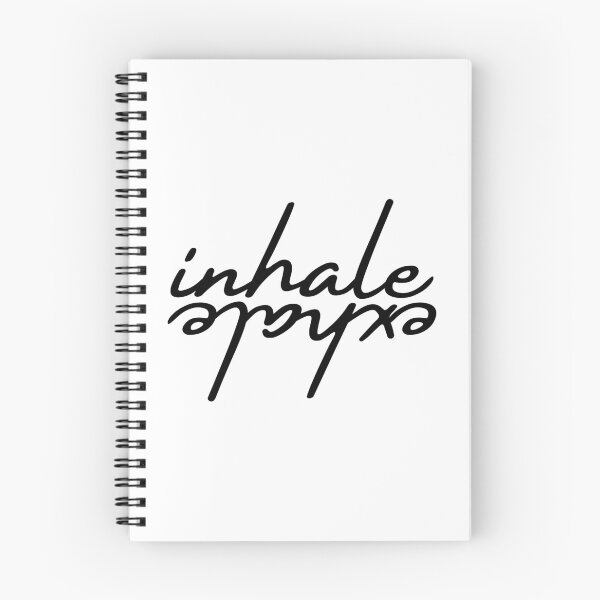 Item preview, inhale exhale designed and sold by bruise+blush.