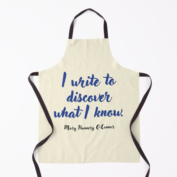 Item preview, I write to discover . . . Mary Flannery O'Connor Quotation designed and sold by CharlottePlaceArt.