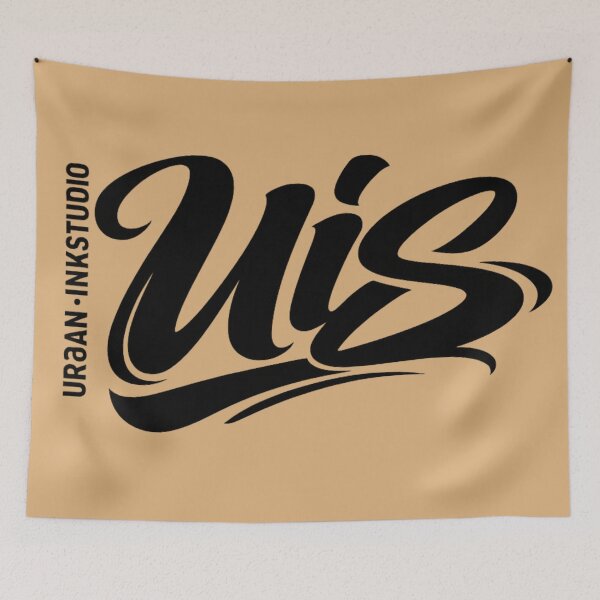 Item preview, UIS Official Script Logo - Urban Ink-Studio Signature Emblem designed and sold by Urban-InkStudio.