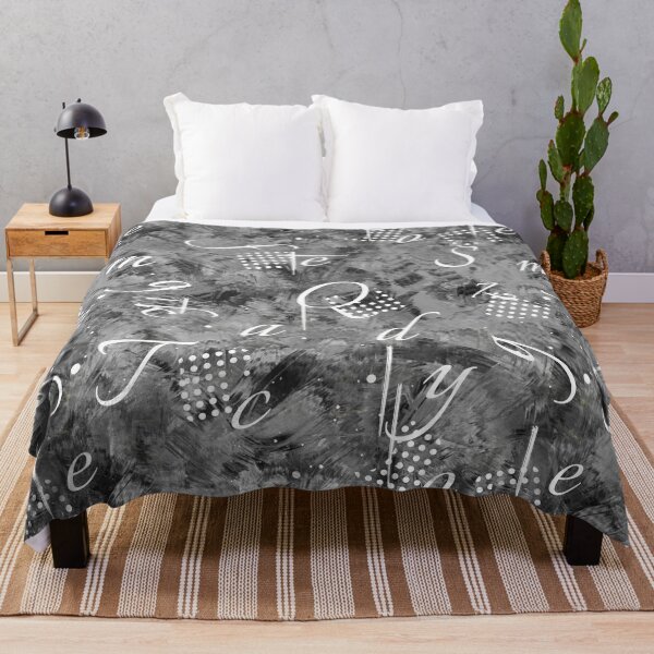Item preview, Monochrome Grunge Typography - Dark Academia Abstract Pattern designed and sold by P-Design-Lab.