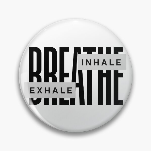 Item preview, Breathe Inhale Exhale designed and sold by bruise+blush.