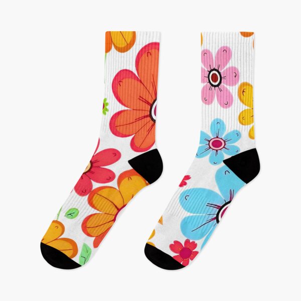 Item preview, Flower Power Psychedelic Floral Pattern – 60s 70s Retro Colors designed and sold by Good Vibes .