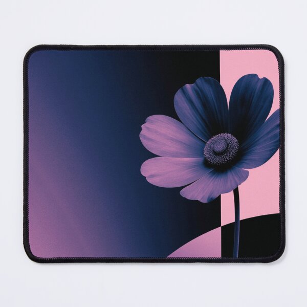 Item preview, Elegant Soft Pink Cosmos with Geometric Modern Shadows designed and sold by joycrysstudio.