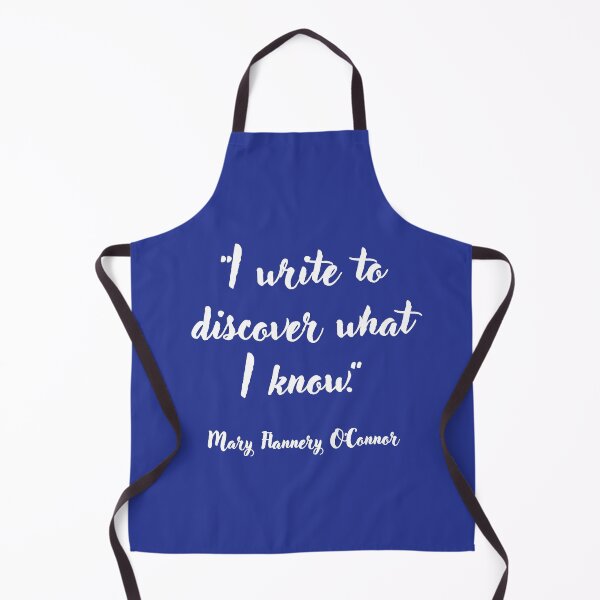 Item preview, I write to discover . . . Mary Flannery O'Connor Quotation designed and sold by CharlottePlaceArt.