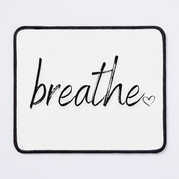 Item preview, Breathe (heart) designed and sold by bruise+blush.