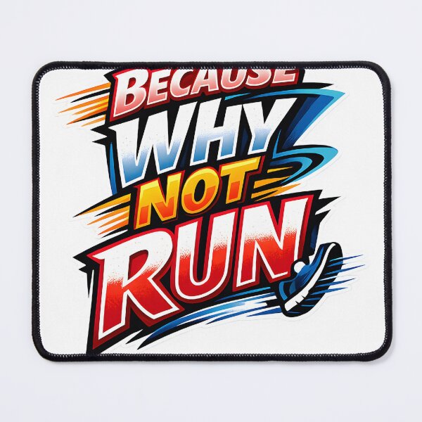Item preview, Motivated Because Why Not Run Gift for Running and Jogging Lovers T-Shirt Design Art designed and sold by Divakar Fashion.
