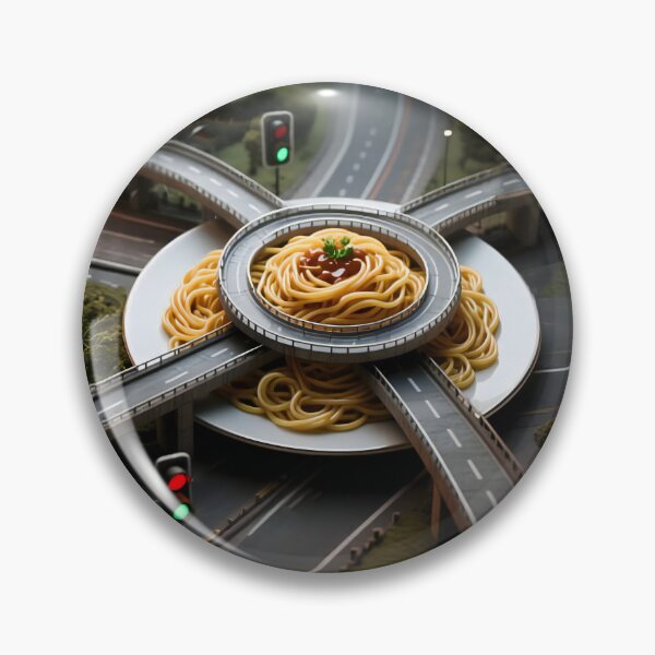 Aperçu de l'œuvre Jonction Spaghetti créée et vendue par PictureNZ.