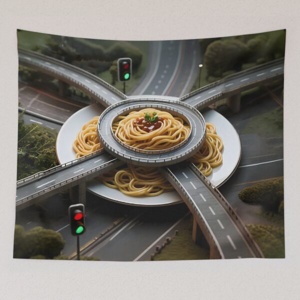 Item preview, Spaghetti Junction designed and sold by PictureNZ.