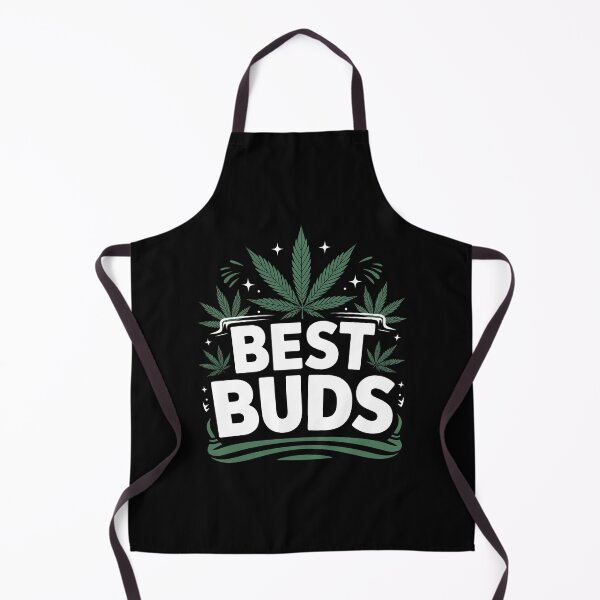 Item preview, Best Buds Funny Weed Friendship Quote 420 Stoner Joke designed and sold by Say It With Ink.