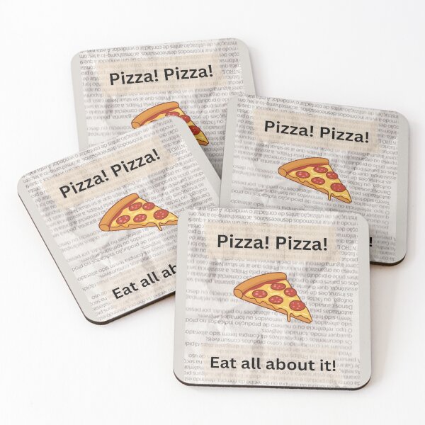 Item preview, Pizza: Eat All About It designed and sold by Kilted Owl.