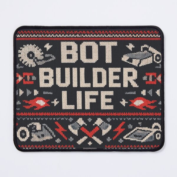 Item preview, Bot Builder Life Robot Fight Cool Knitting Pattern designed and sold by Mauswohn.