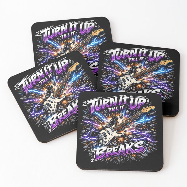 Item preview, Turn It Up Till It Breaks - Electric Guitar Explosion designed and sold by MKreative Studio.