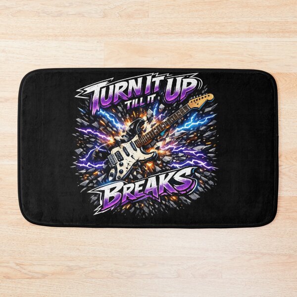 Item preview, Turn It Up Till It Breaks - Electric Guitar Explosion designed and sold by MKreative Studio.
