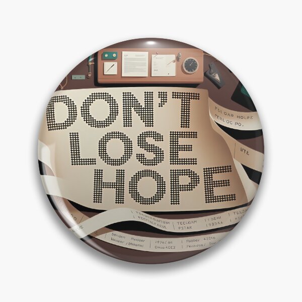 Item preview, Don't Lose Hope — Vintage Telegram Allover Print Tee | Retro Telegraph Art Shirt | Unique Motivational Gift | Aesthetic Vintage Streetwear | Designer Graphic Tee designed and sold by Abhi0.