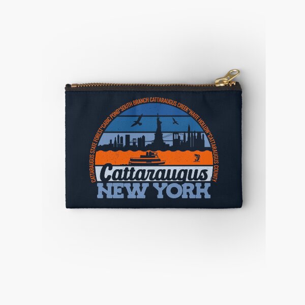Item preview, Cattaraugus New York Sunset Retro Vintage Local Pride Logo designed and sold by CRHPOD20.