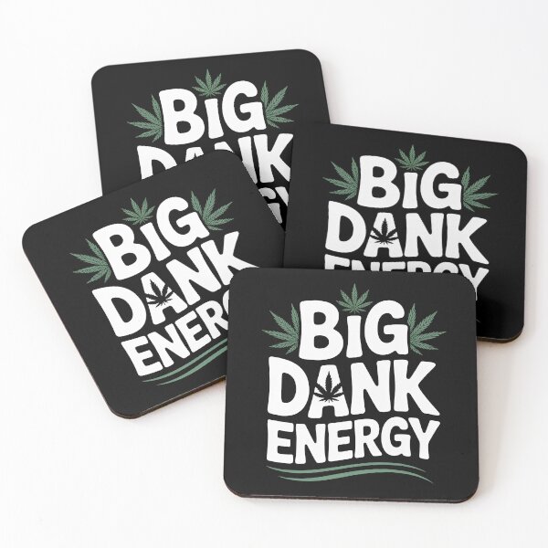 Item preview, Big Dank Energy Funny Weed Meme 420 Stoner Humor Joke designed and sold by Say It With Ink.