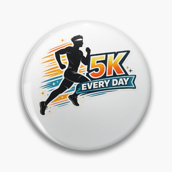 Item preview, Cute 5K Every Day Running and Jogging Art Perfect Headband Gift Idea designed and sold by Divakar Fashion.