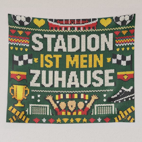 Item preview, Stadium Is My Home - Cool Football Knitting Pattern designed and sold by Mauswohn.
