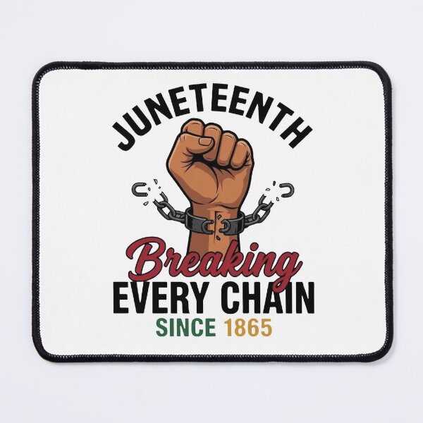 Item preview, Juneteenth Breaking Every Chain Freedom Since 1865 designed and sold by sawczy-shop.