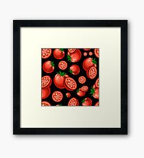 Veggiephile - Tomatoes Framed Print