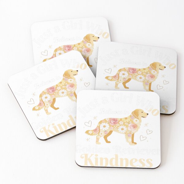 Item preview, Just a Girl Who Believes in Golden Retriever Kindness designed and sold by Dxvect.