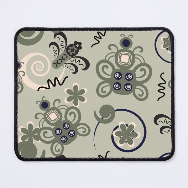 Item preview, Whimsical Insect & Floral Pattern – Artistic Nature Decor designed and sold by CHANCHANAI.