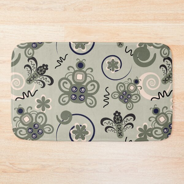 Item preview, Whimsical Insect & Floral Pattern – Artistic Nature Decor designed and sold by CHANCHANAI.