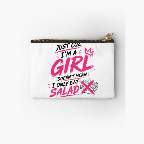Item preview, Girls Don’t Just Eat Salad designed and sold by StoryInCode.