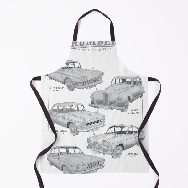 Item preview, Humber Cars - Five of the best hand-drawn designed and sold by Classic Car Art Drawings.