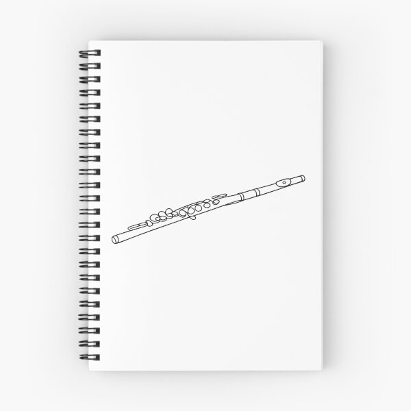 Item preview, Minimalist Flute Line Art Elegant Woodwind Music Lover Gift designed and sold by BlairWynne.