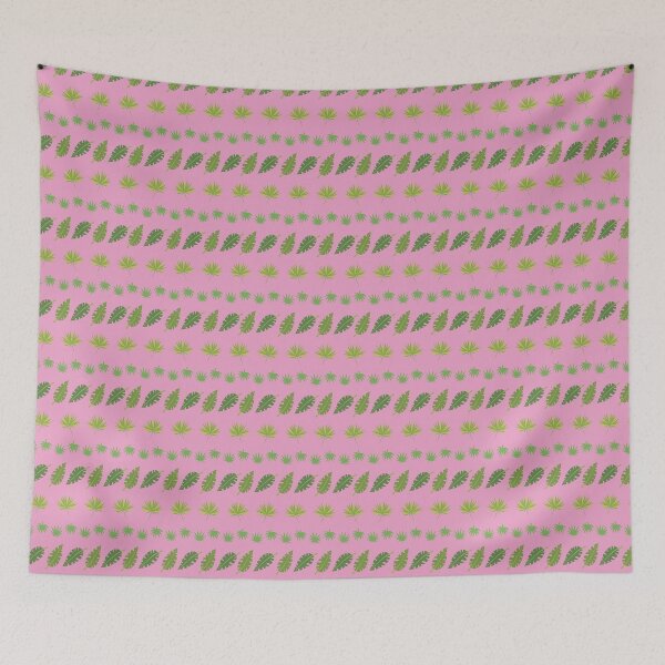 Item preview, Minimal Tropical Foliage Print - Pretty Pink designed and sold by Daniel Bevis Design.