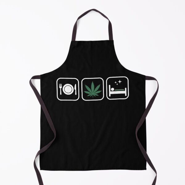 Artikelvorschau, Kiffen essen, schlafen – Lustige Kifferroutine – 420-Cannabis-Witz entworfen und verkauft von Say It With Ink.