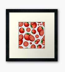 Veggiephile - Tomatoes Framed Print