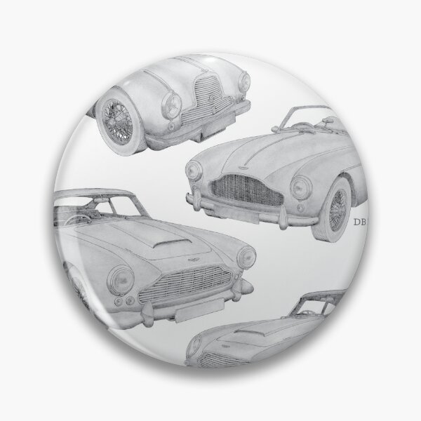 Item preview, Aston Martin Cars - Five of the best hand-drawn designed and sold by Classic Car Art Drawings.