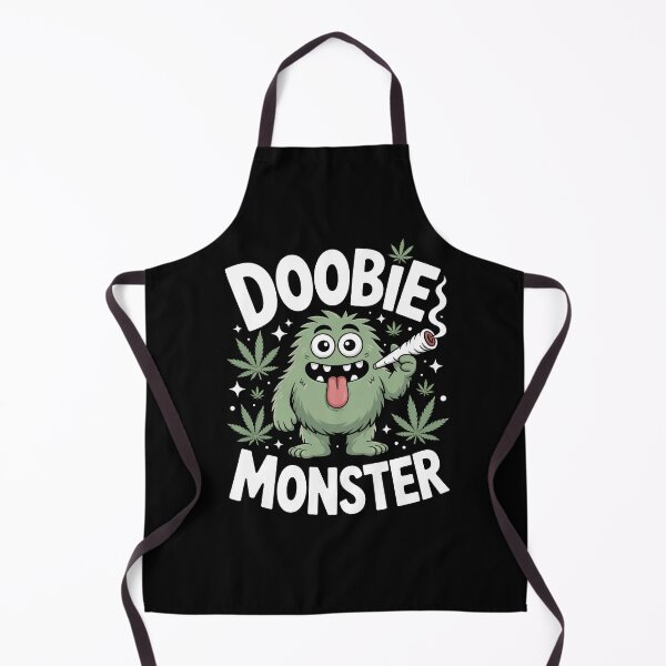 Item preview, Doobie Monster Funny Weed Character 420 Stoner Joke designed and sold by Say It With Ink.