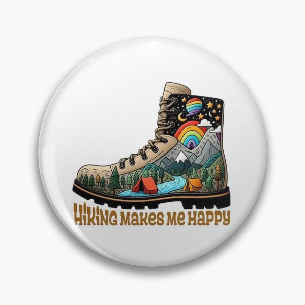Item preview, Hiking Makes Me Happy designed and sold by diasforlan.