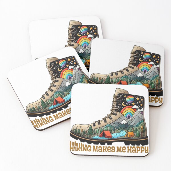 Item preview, Hiking Makes Me Happy designed and sold by diasforlan.
