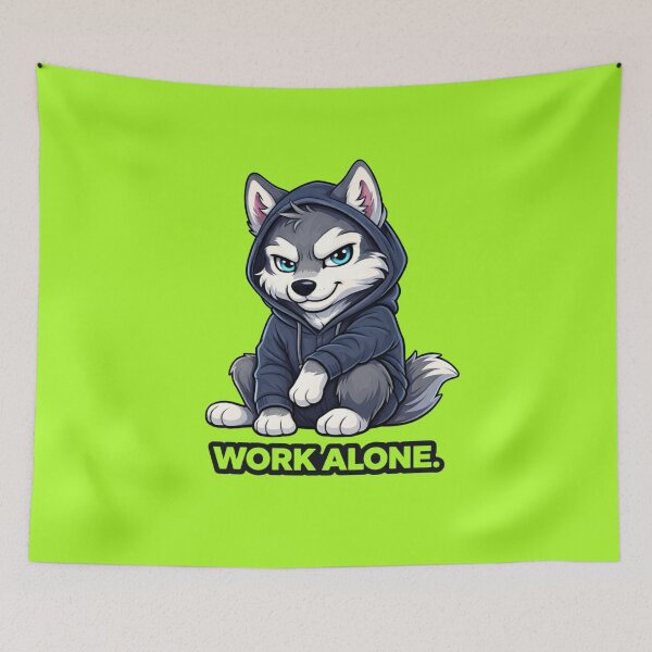 Item preview, Lone Wolf Streetwear Teen Design designed and sold by AdrianRusetelu.